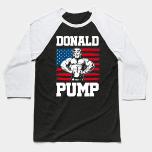 Donald Trump Pump Gym Fitness Workout exercice Baseball T-Shirt